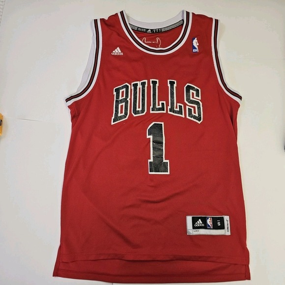 Other - Derrick Rose Red Jersey Chicago Bulls Embroidered (0007)
